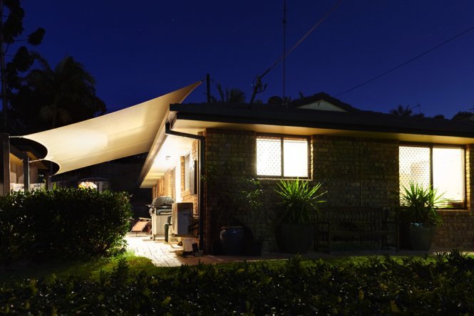 Shade Sails for residential house