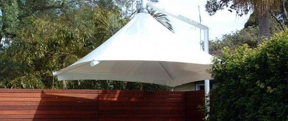 cantilever umbrellas by Global Shade