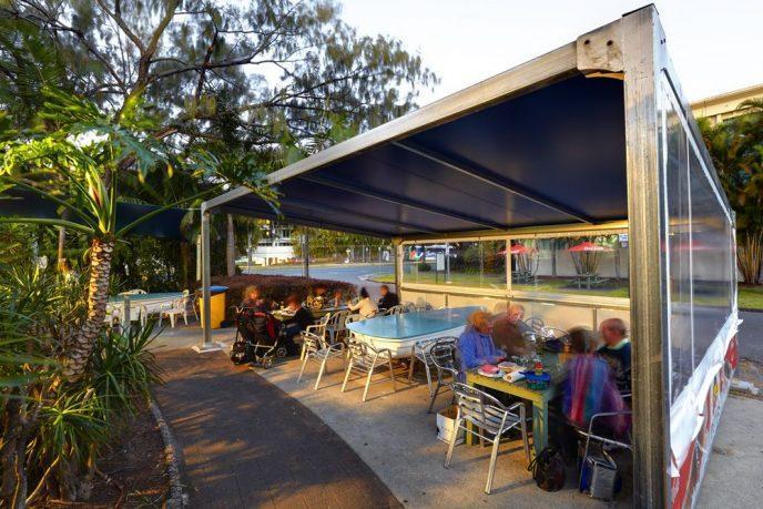 Shade Sails & Structures for Outdoor Dining