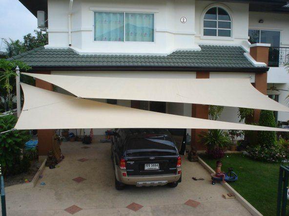 Shade Sails are great for car shade 