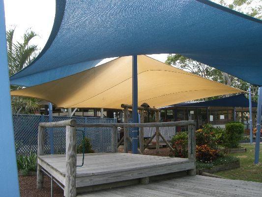 Waterproof shade sails