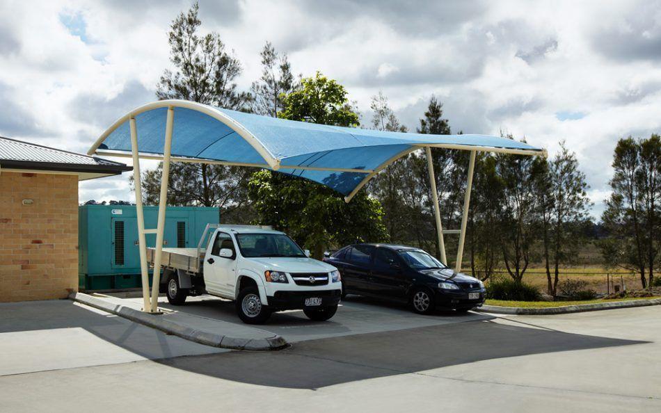 commercial car park shade