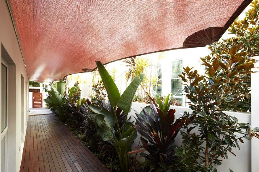 shade sails offer passive cooling