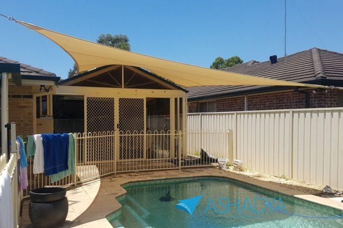 How to Install Shade Sails Over a Pool