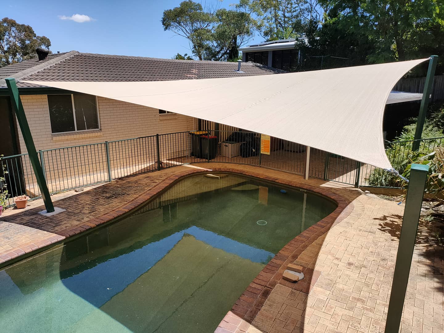 Shade Sails & Structures for Swimming Pools - Global Shade